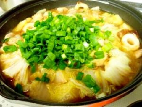 鶏肉とボリューム野菜の味噌煮